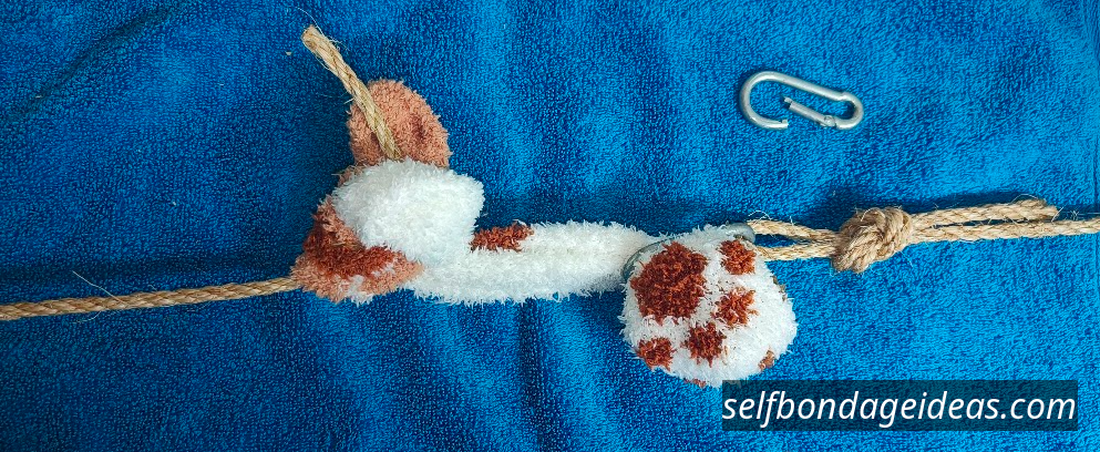 simple sock ice lock setup 4